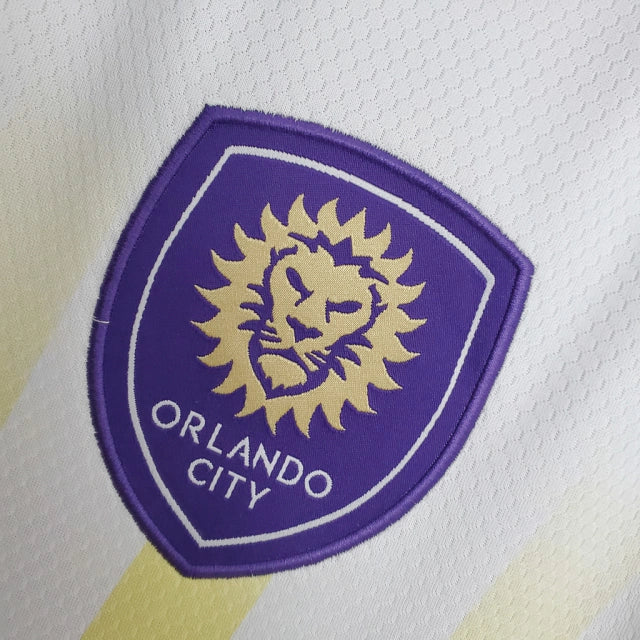 Camisa Orlando City Home 22/23 Torcedor Adidas Masculina - Branco