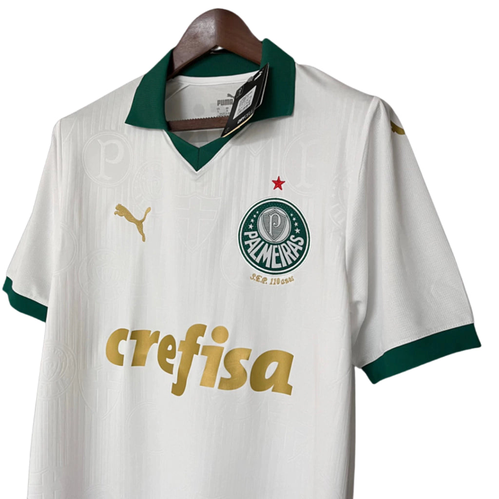 Camisa Palmeiras II Away Puma Torcedor 2024/25 Masculina  Branco