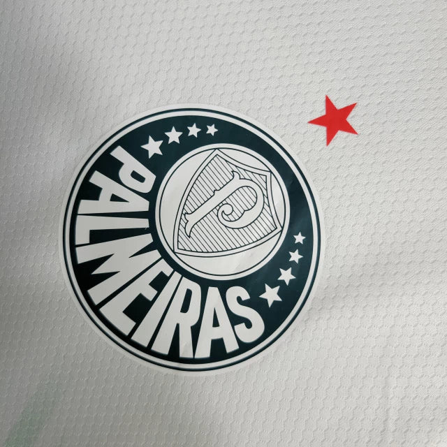 Camisa Palmeiras Away 23/24 - Manga Longa - Torcedor Puma Masculina - Branco