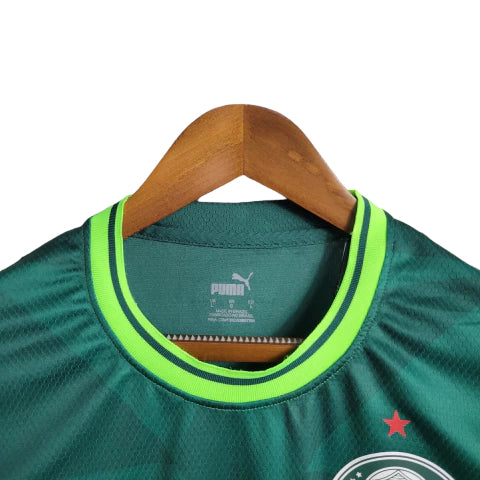 Camisa Palmeiras Home Regata 23/24 - Torcedor Puma Masculina - Verde