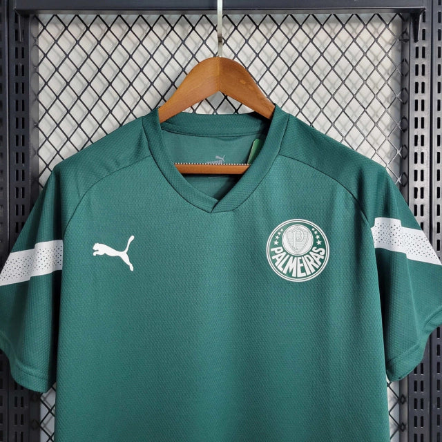 Camisa Palmeiras Treino 23/24 Torcedor Puma Masculina - Verde