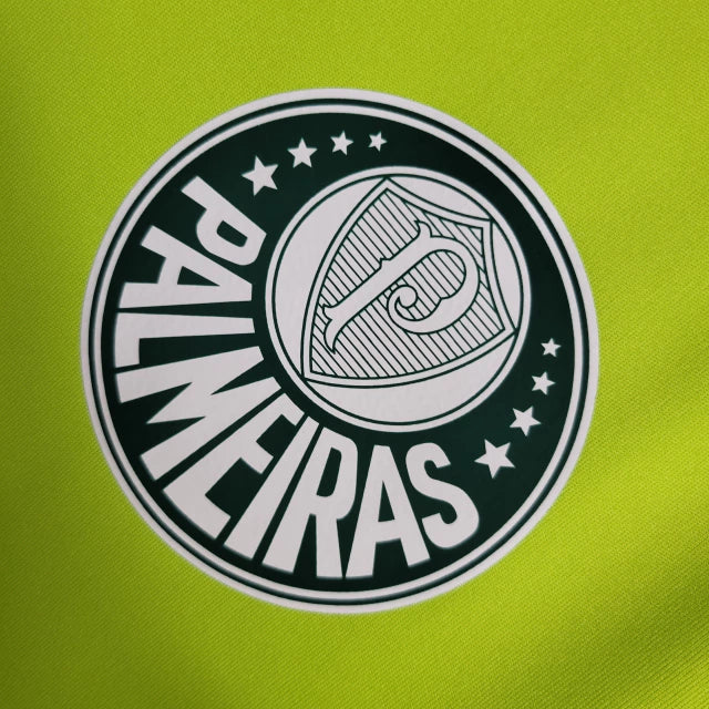 Camisa Palmeiras Treino 23/24 - Torcedor Puma Masculina - Verde Fluorescente