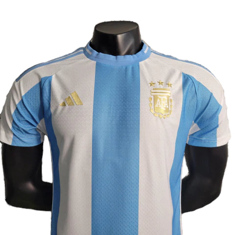 Camisa Argentina I Adidas Jogador 23/24 Masculina Azul e Branco