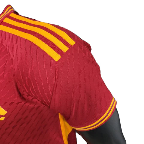 Camisa Roma I 23/24 Adidas Jogador Masculino Vermelho