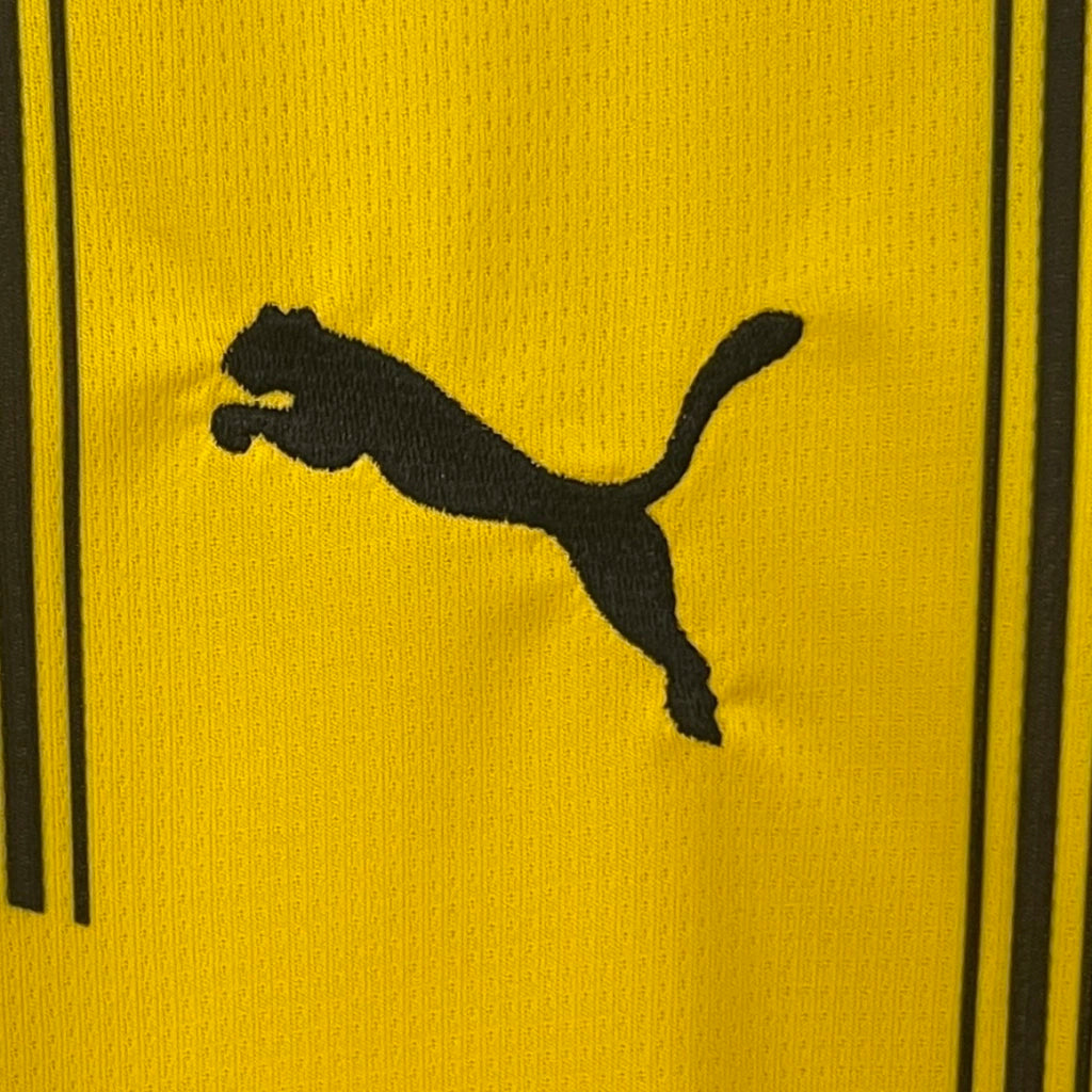 Camisa Borussia Dortmund I Home Puma Torcedor 2024/25 Masculino Amarelo