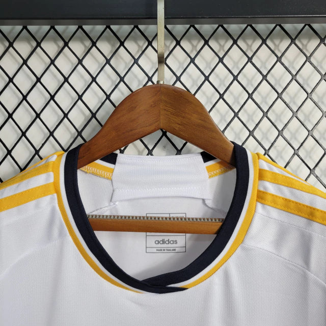 Camisa Real Mdrid I 23/24 - Feminina Adidas - Branco