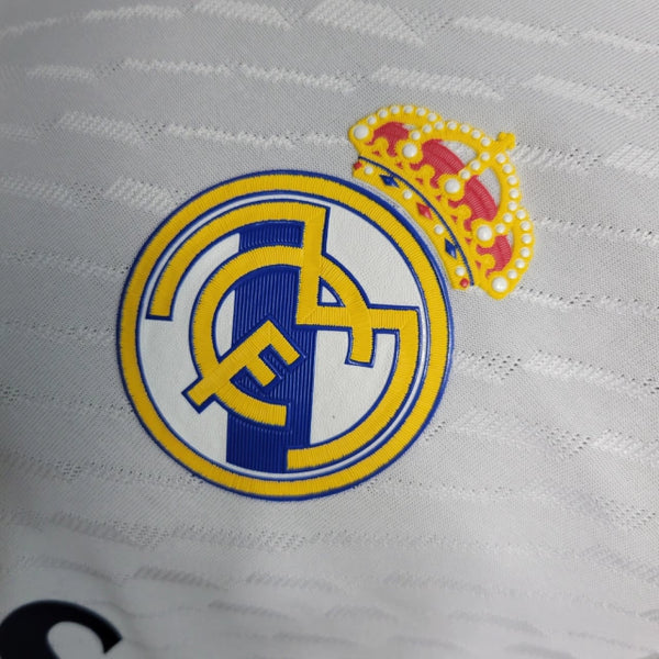 Camisa Real Madrid I 23/24 Jogador Masculina Branca