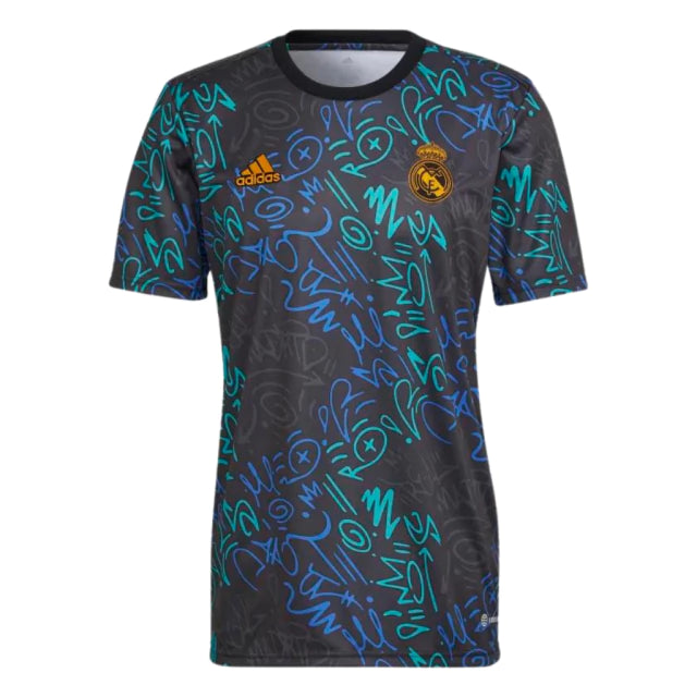 Camisa Real Madrid Pré Jogo 22/23 Torcedor Adidas Masculina