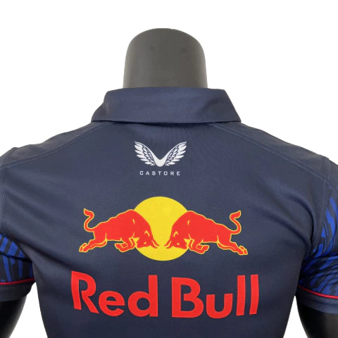 Camisa RedBull 23/24 Fórmula 1 - Masculina - Azul