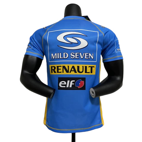 Camisa Renault 23/24 Fórmula 1 - Masculina - Azul