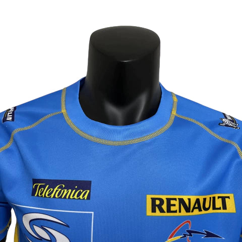 Camisa Renault 23/24 Fórmula 1 - Masculina - Azul