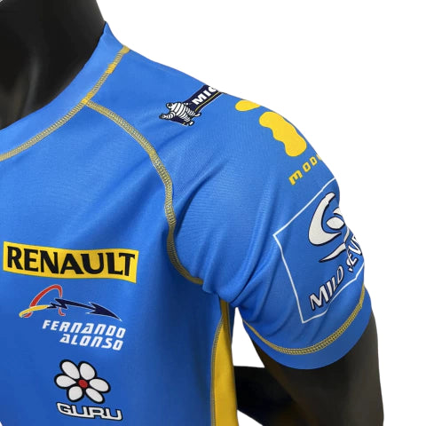 Camisa Renault 23/24 Fórmula 1 - Masculina - Azul