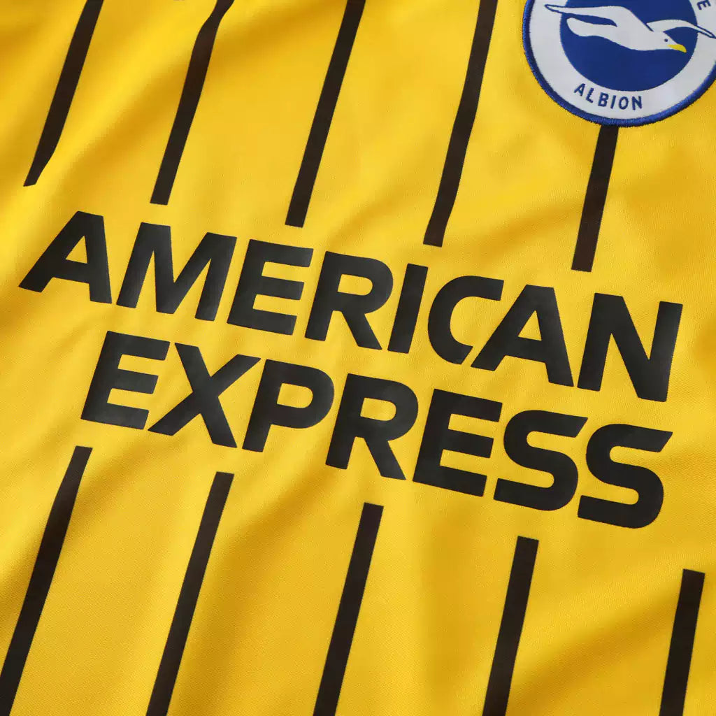 Camisa Brighton II Away 2024/25 Nike Torcedor Masculino Amarelo