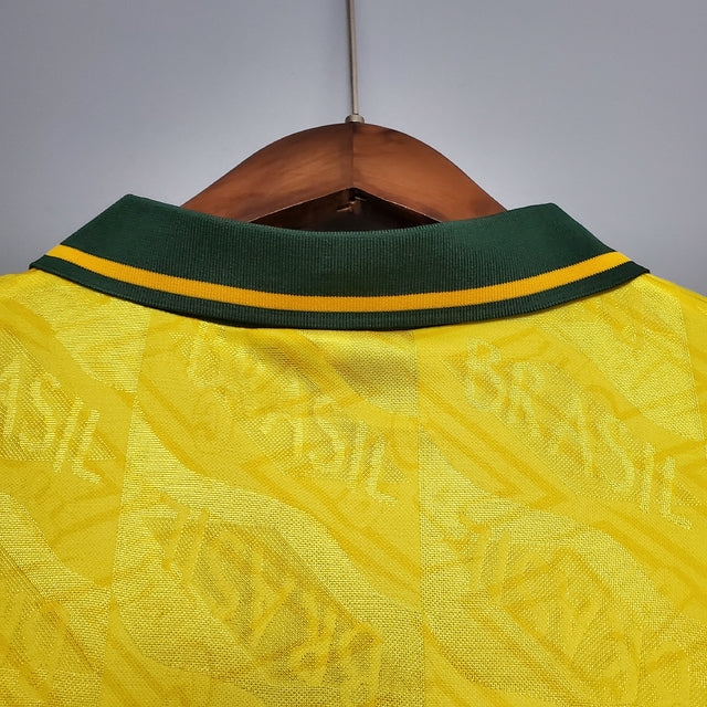 Camisa Retrô Seleção Brasileira I Umbro 1991/93 Masculino Amarelo