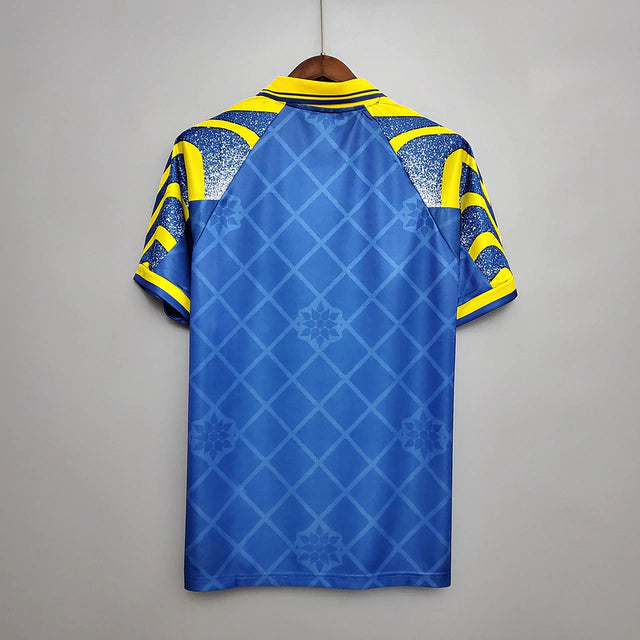 Camisa Retrô Parma Puma 1995/97 Masculino Azul e Amarelo