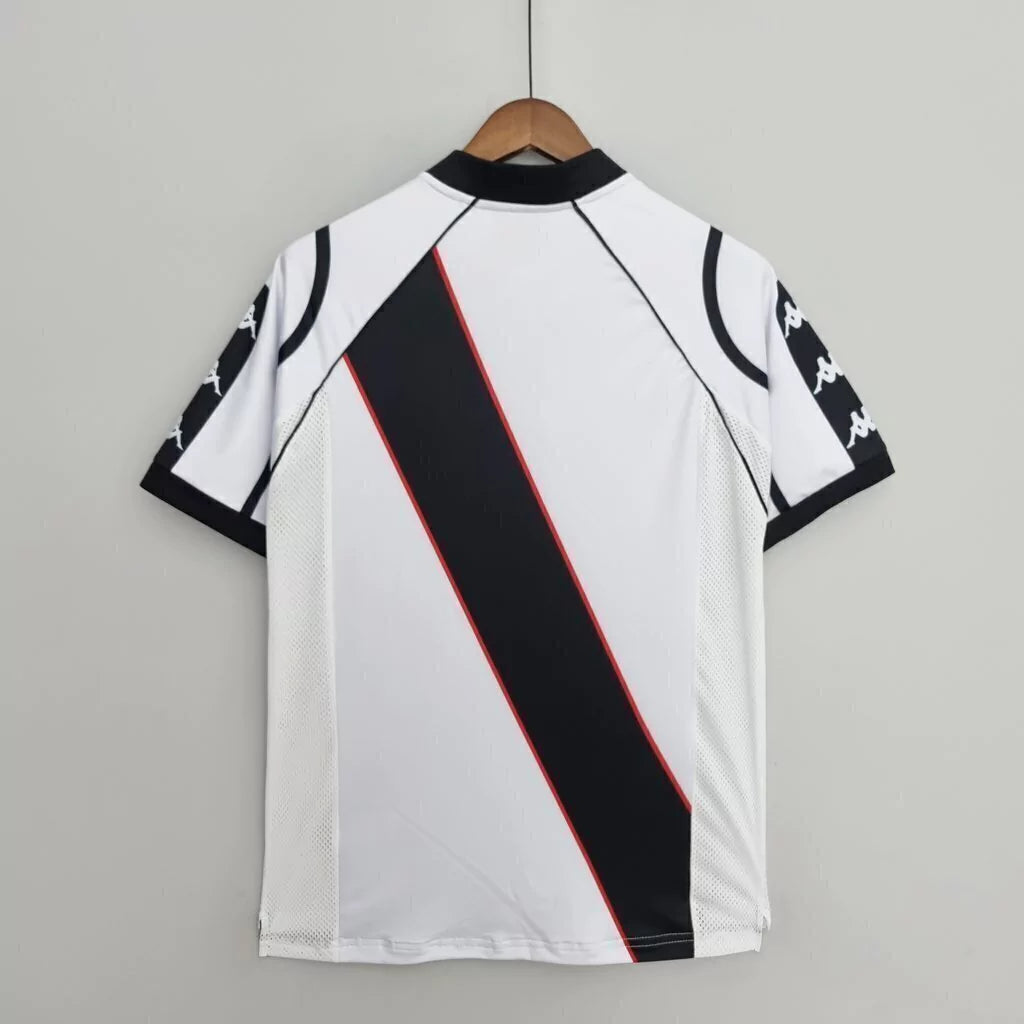 Camisa Retrô Kappa Vasco II 1998/99 Masculino Branco