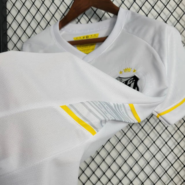 Camisa Santos Umbro 23/24 Torcedor Feminina - Branco