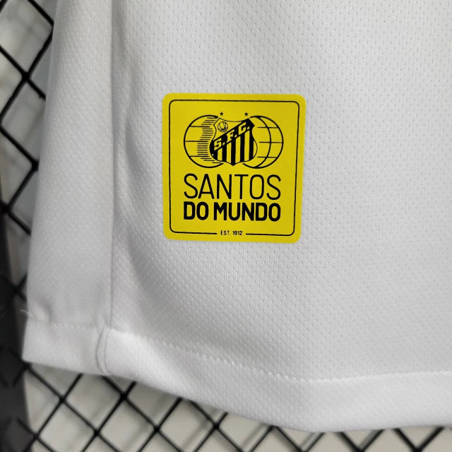 Camisa Santos Umbro 23/24 Torcedor Feminina - Branco