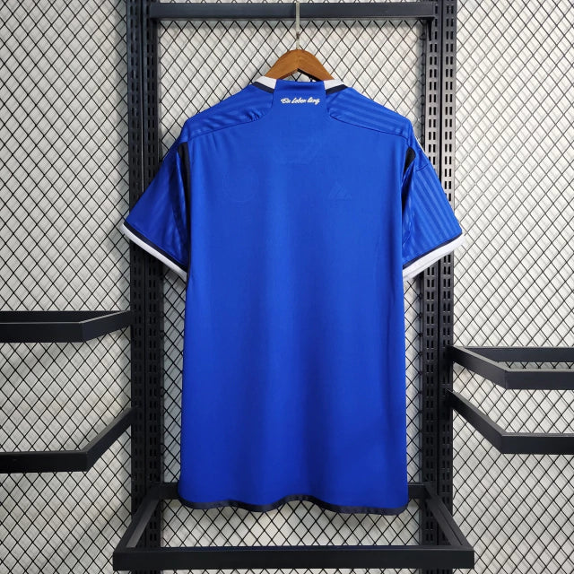 Camisa Schalke 04 I 23/24 - Torcedor Adidas Masculina - Azul