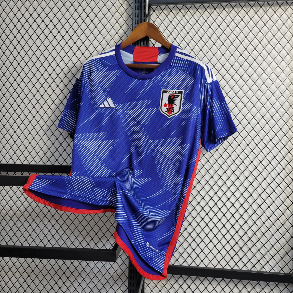 Camisa Japão I Home 2022/23 Torcedor Adidas Masculino Azul