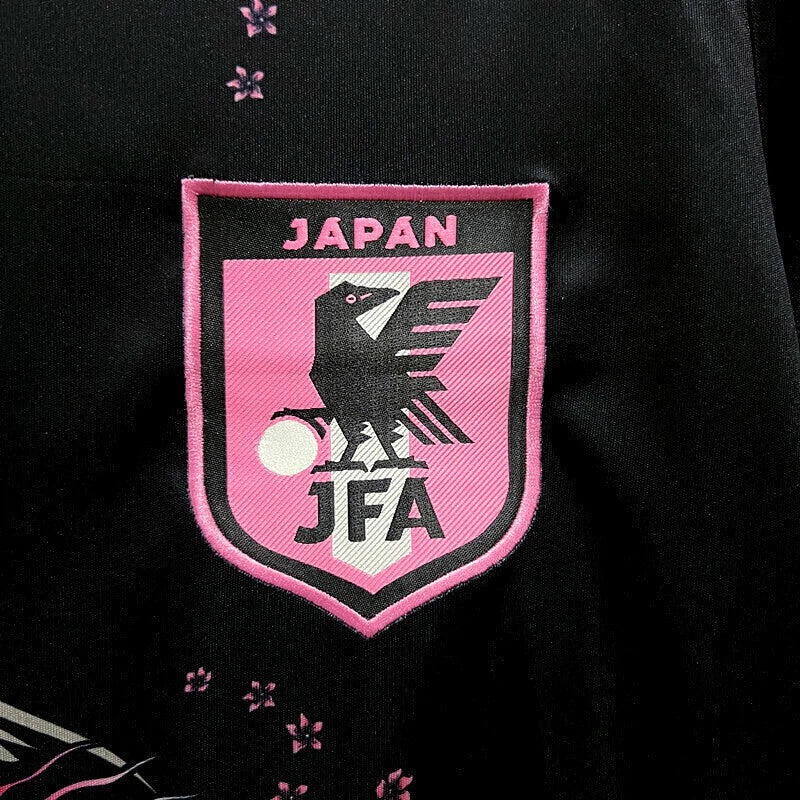 Camisa Japão 2023/24 Adidas Concept Dragão Rosa Masculino Preto