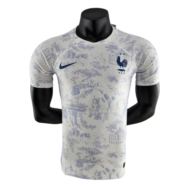 Camisa Seleção da França Away 22/23 Jogador Nike Masculina - Branca