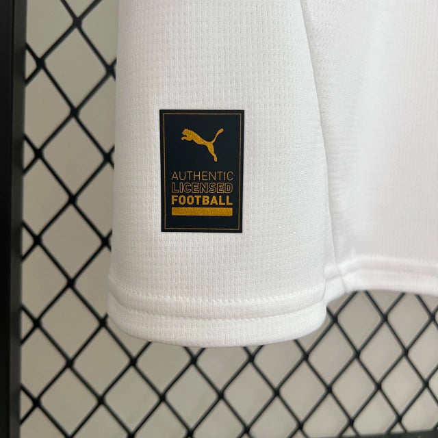 Camisa Valencia I Home Puma 2024/25 Torcedor Masculino Branco