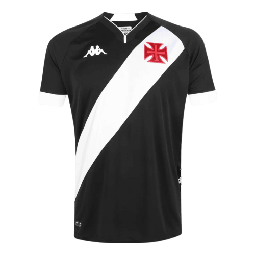 Camisa Vasco I Home Kappa 2022/23 Masculino Preto