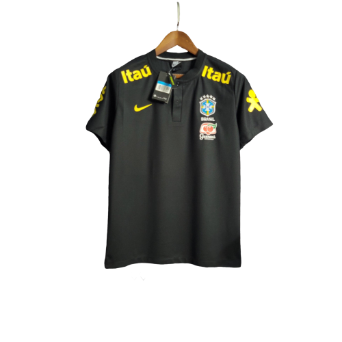 Camisa Nike Brasil Viagem Preta - 2022- Preta