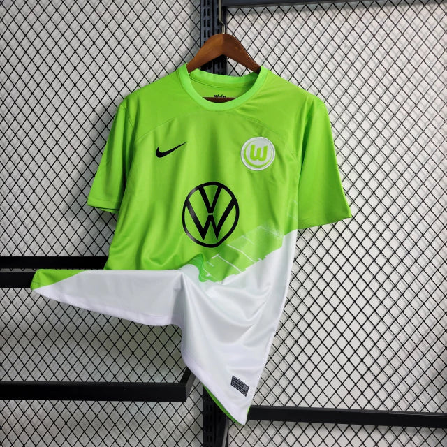 Camisa Wolfsburg I 23/24 - Torcedor Nike Masculina - Verde