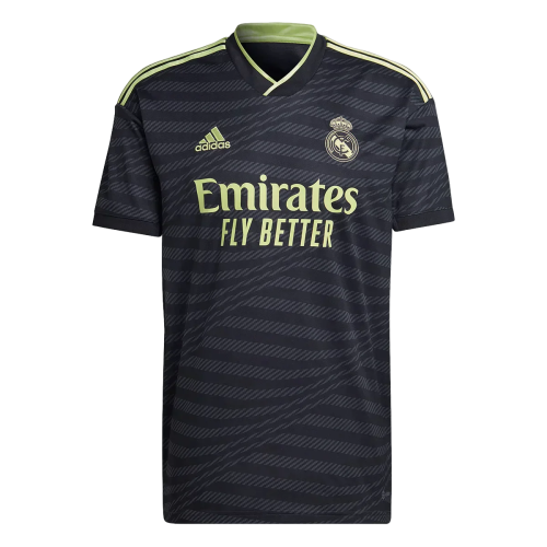 Camisa Real Madrid II Away 2022/23 Adidas Torcedor Masculina - Preto