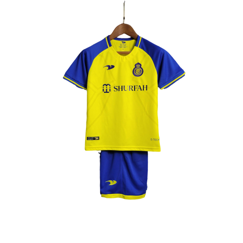 Kit Infantil Al Nassr I - 22/23- Amarelo