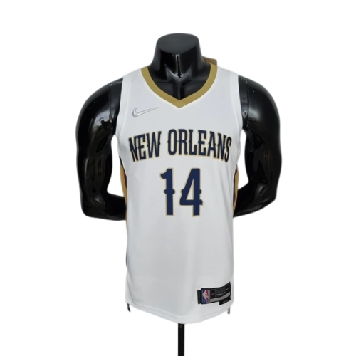 Camisa NBA New Orleans Pelicans Nike - Branca