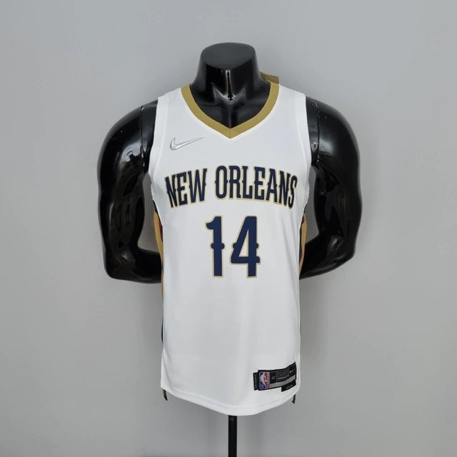 Camisa NBA New Orleans Pelicans Nike - Branca