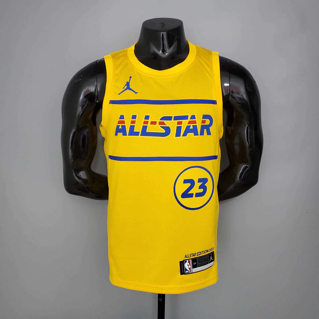 Camisa Regata All Star NBA 2021 Amarela - Nike - Masculina