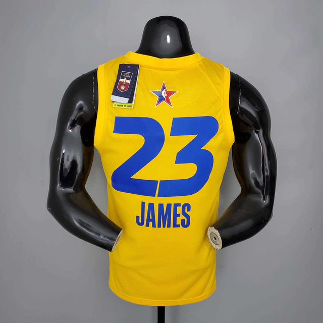 Camisa Regata All Star NBA 2021 Amarela - Nike - Masculina