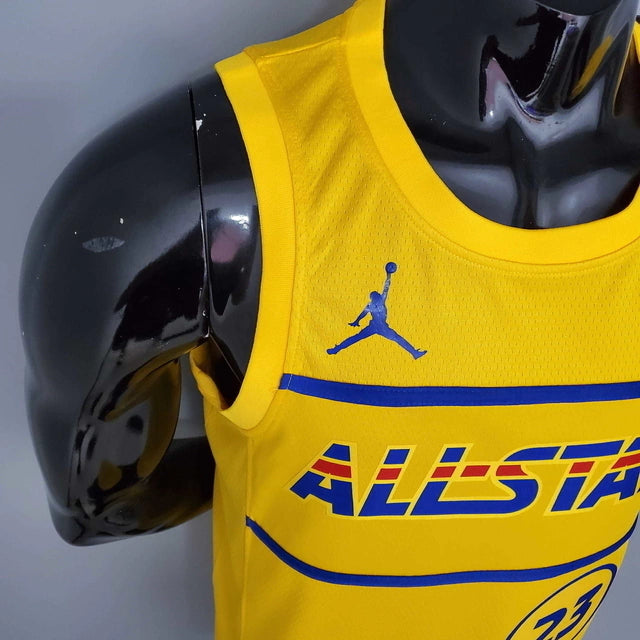 Camisa Regata All Star NBA 2021 Amarela - Nike - Masculina