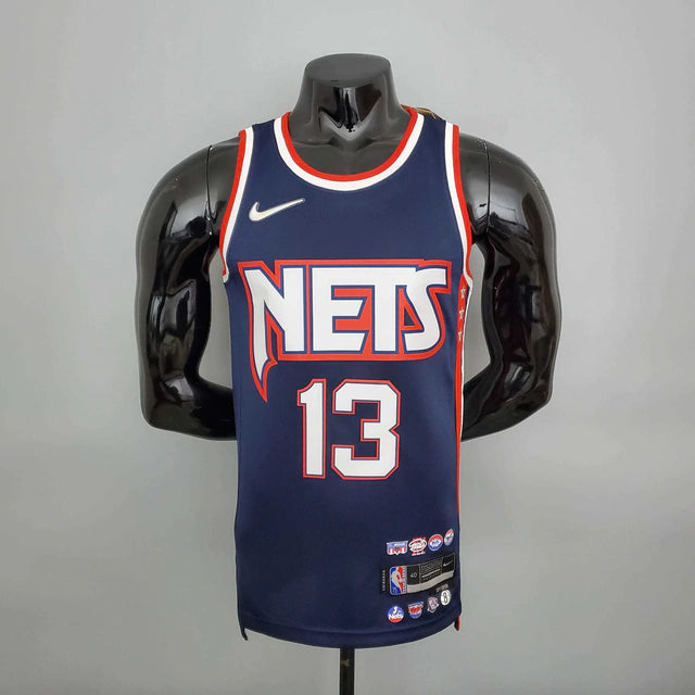 Camisa Regata Brooklyn Nets Azul - Nike - Masculina