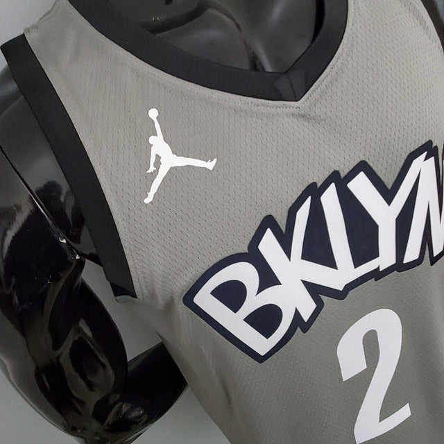 Camisa Regata Brooklyn Nets Branca e Preta - Nike - Masculina