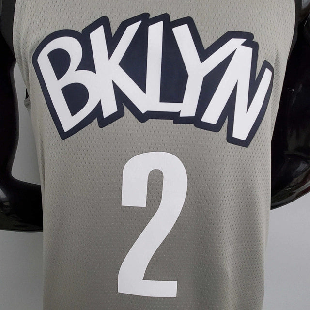 Camisa Regata Brooklyn Nets Branca e Preta - Nike - Masculina