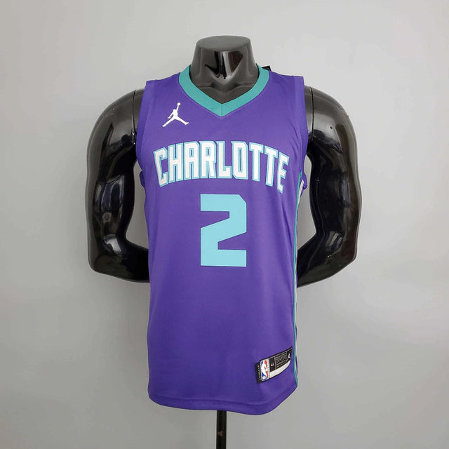 Camisa Regata Charlotte Hornets Roxa - Nike - Masculina