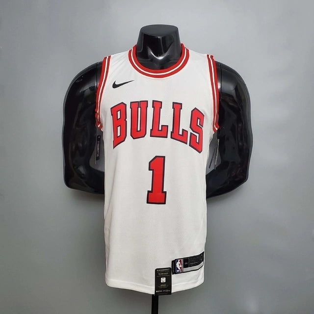 Camisa Regata Chicago Bulls Branca - Nike - Masculina