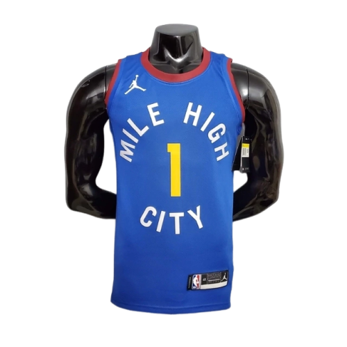 Camisa Regata Denver Nuggets Azul City Edition - Nike - Masculina