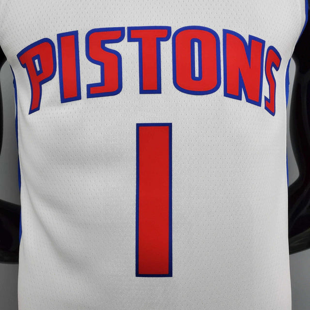 Camisa Regata Detroit Pistons Branca - Nike - Masculina