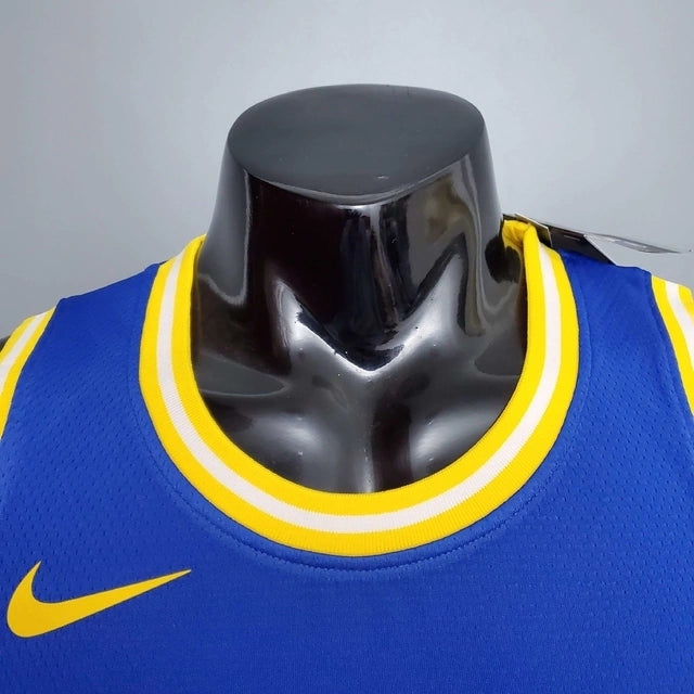Camisa Regata Golden State Warriors City Edition Azul - Nike - Masculina