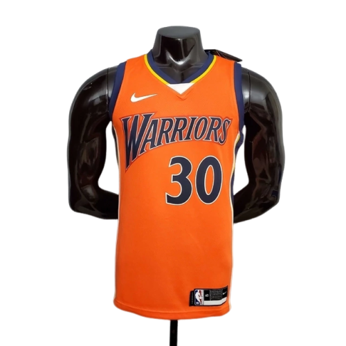 Camiseta Regata Golden State Warriors Laranja - Nike - Masculina