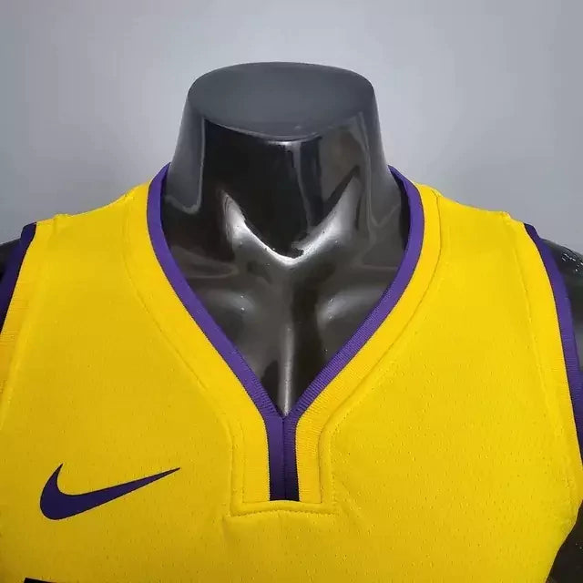Camisa Regata Los Angeles Lakers Amarela - Nike - Masculina Gola V
