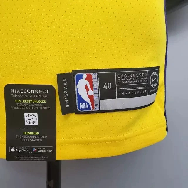 Camisa Regata Los Angeles Lakers Amarela - Nike - Masculina Gola V