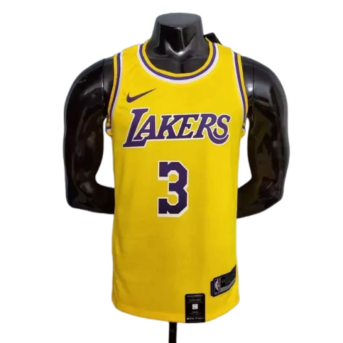 Camisa Regata Los Angeles Lakers Amarela - Nike - Masculina