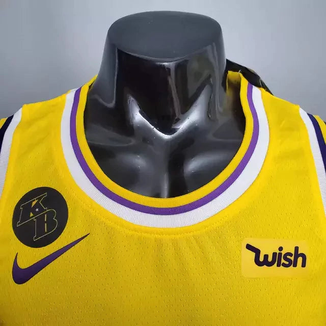 Camisa Regata Los Angeles Lakers Amarela - Nike - Masculina